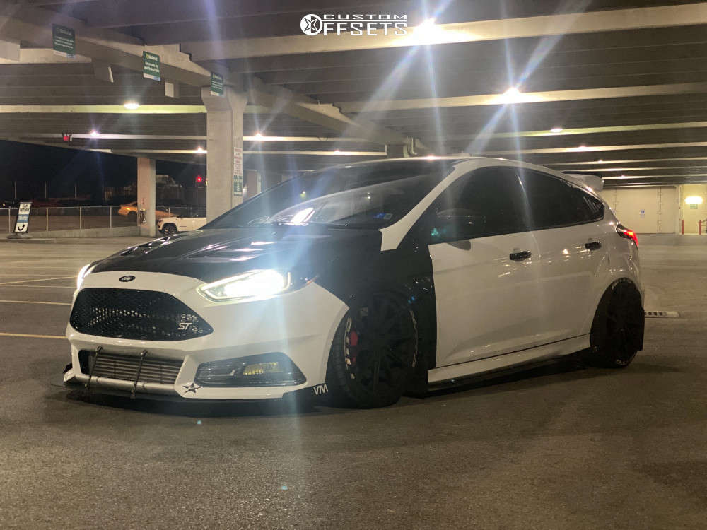 2016 Ford Focus with 19x8.5 42 TSW Watkins and 245/35R19 Nitto Nt555 G2 ...