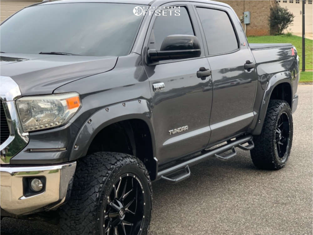 2014 Toyota Tundra with 22x10 -19 Hardrock Affliction and 35/12.5R22 ...