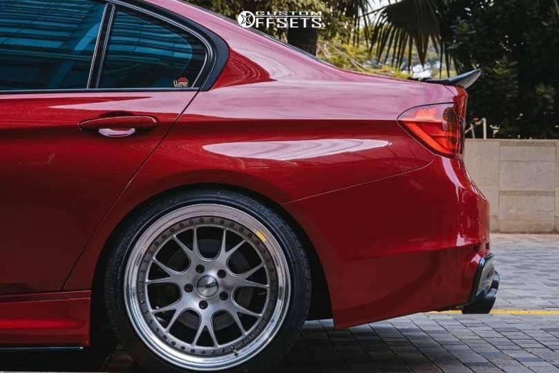 2016 BMW 320i with 19x8.5 35 SSR Professor Ms3 and 245/40R19 Accelera ...