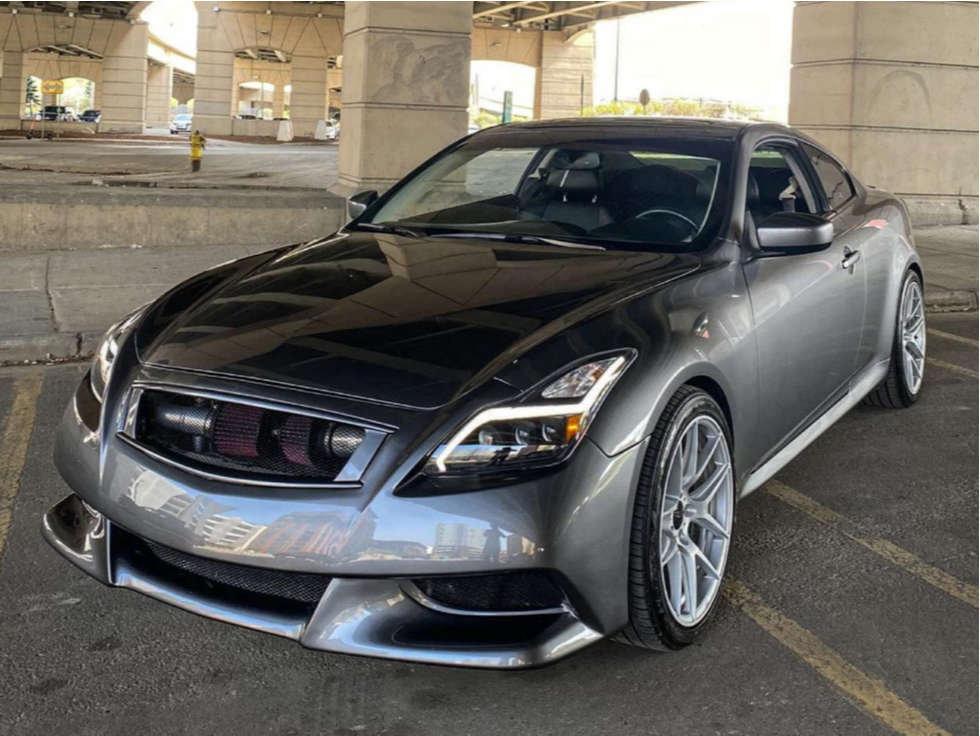 2012 INFINITI G37 with 19x10 25 Enkei Gtc01rr and 275/25R19 Toyo