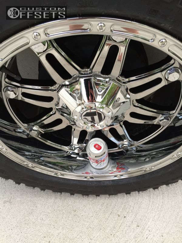 2013 GMC Sierra 1500 with 20x10 12 Fuel Hostage and 33/12.5R20