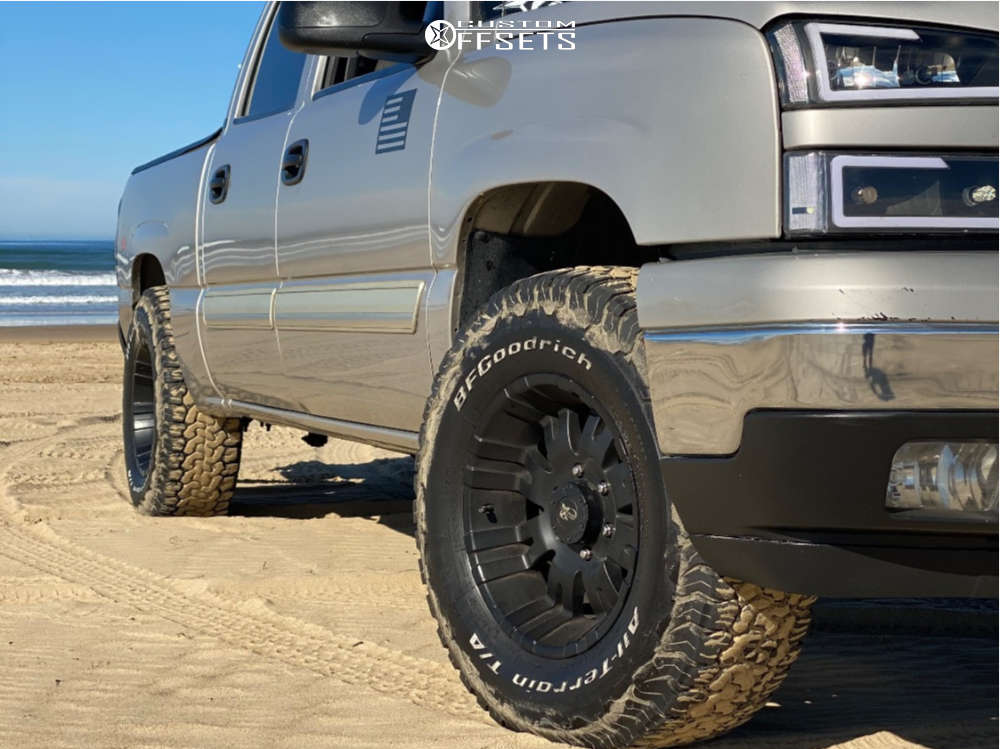 2006 Chevrolet Silverado 1500 with 17x9 -6 Pro Comp Series 01 and 285 ...