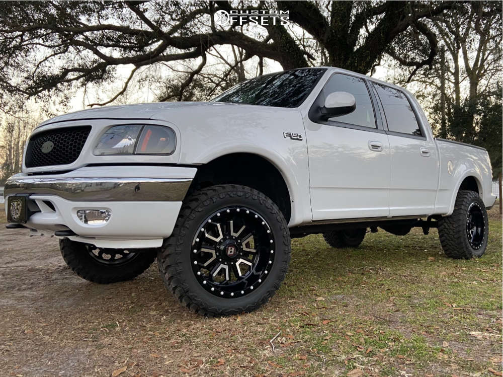 フォード F150 TA02 2002 Ford F-150 with 20x10 -24 Ballistic Saber and 33/12.5