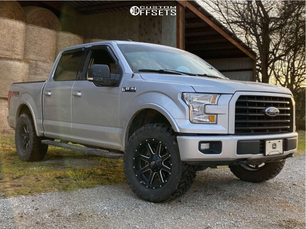 2016 Ford F-150 with 20x9 20 Fuel Maverick D538 and 295/65R20 Toyo ...