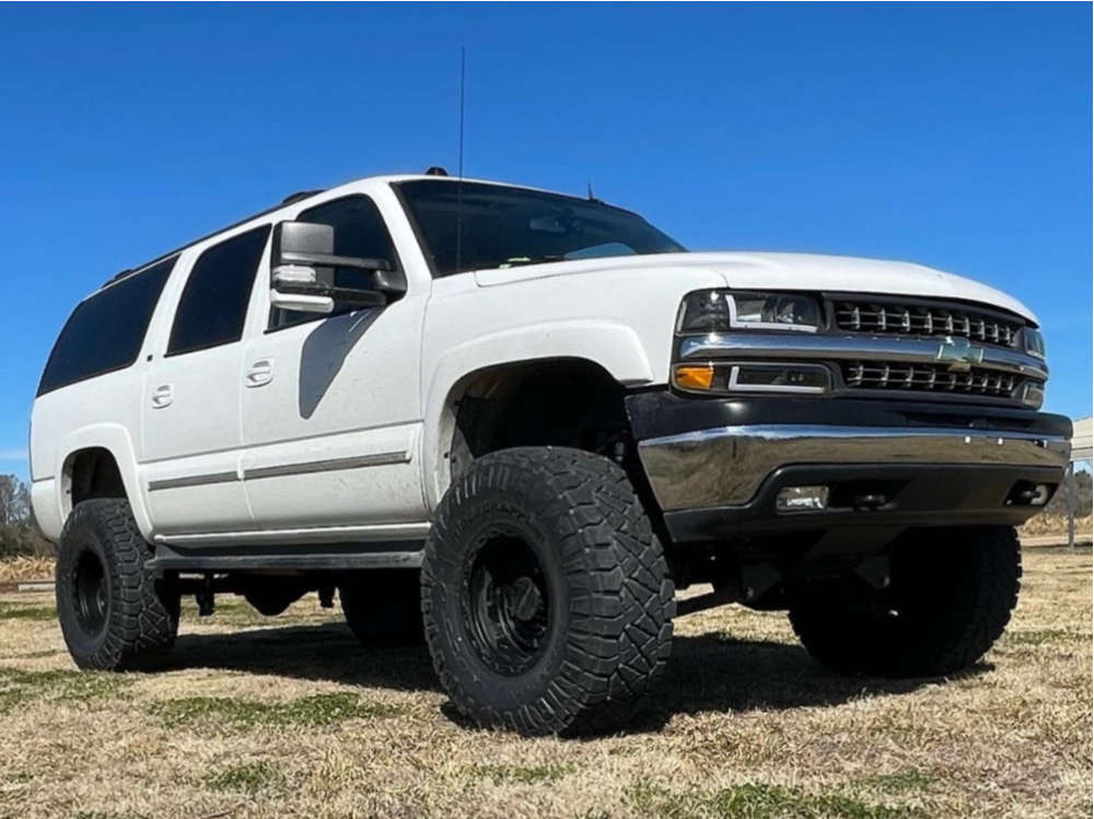 2004 Chevrolet Suburban 2500 with 17x10 -25 Vision 403 and 37/13.5