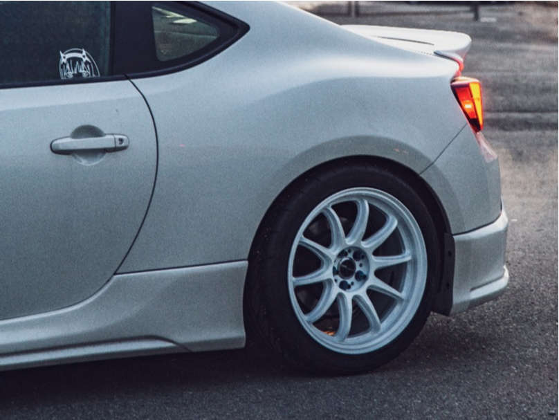 2015 Scion FR-S with 17x9 32 Work Emotion Zr10 and 235/40R17