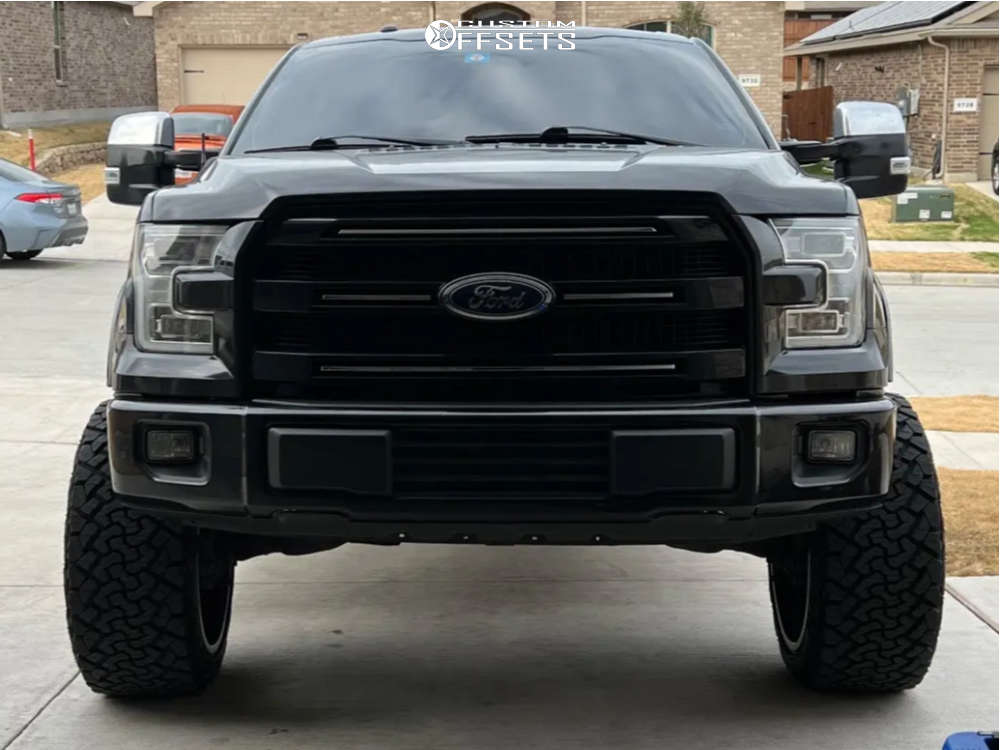 2016 Ford F-150 with 22x12 -51 Vision Razor and 33/12.5R22 Venom Power ...