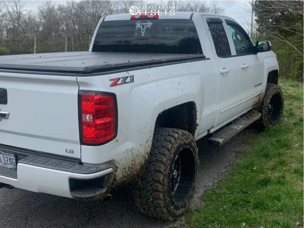 2019 Chevrolet Silverado 1500 LD With 20x12 44 TIS 544BM And 33 12 2019-chevrolet-silverado-1500-ld-with-20x12-44-tis-544bm-and-33-12