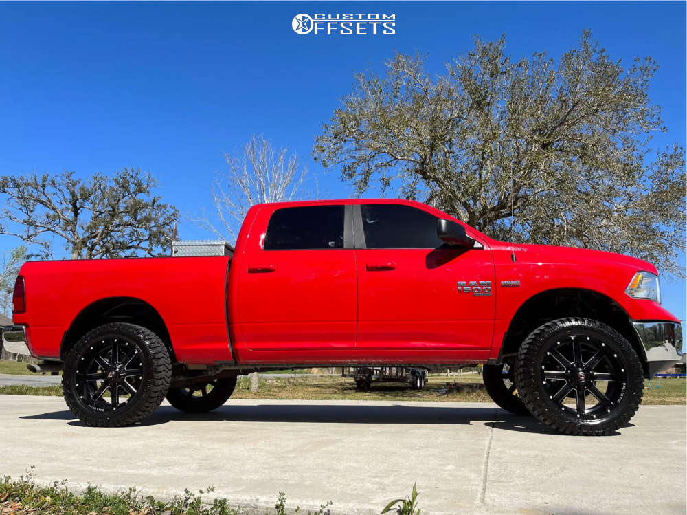 2020 Ram 1500 Classic with 22x10 -24 Ballistic Rage and 35/12.5R22 ...