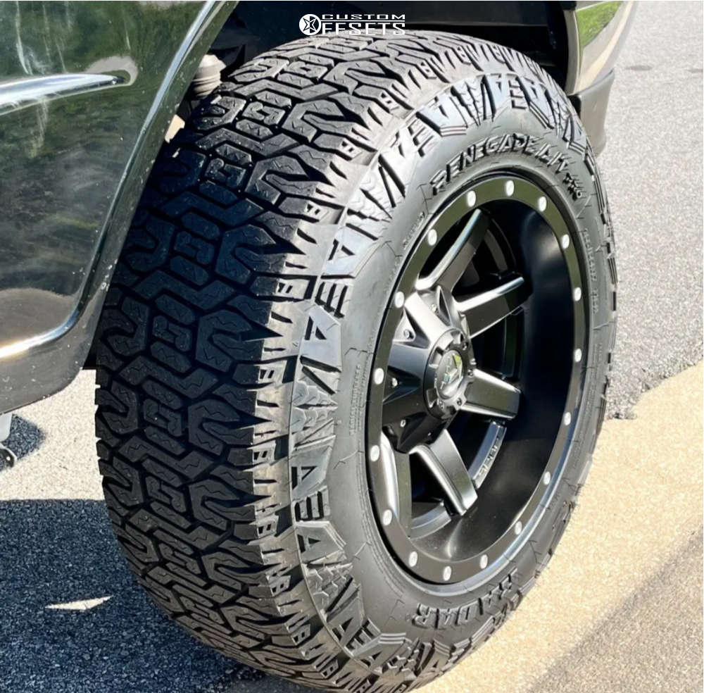 2003 Mazda B2300 with 17x10 -24 Fuel Maverick and 265/65R17 Radar ...