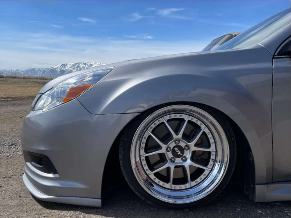2010 Subaru Legacy with 18x10 35 Yoshihara Design Champion