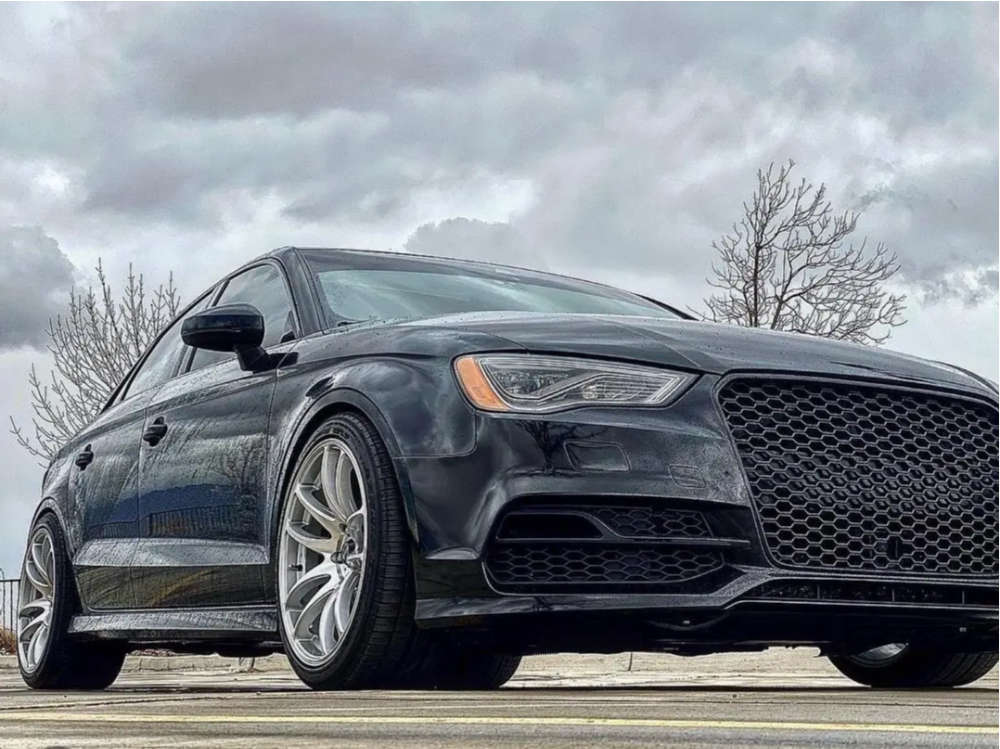 2016 Audi S3 with 18x9.5 35 Vors Tr4 and 255/35R18 Falken Azenis Fk510 ...