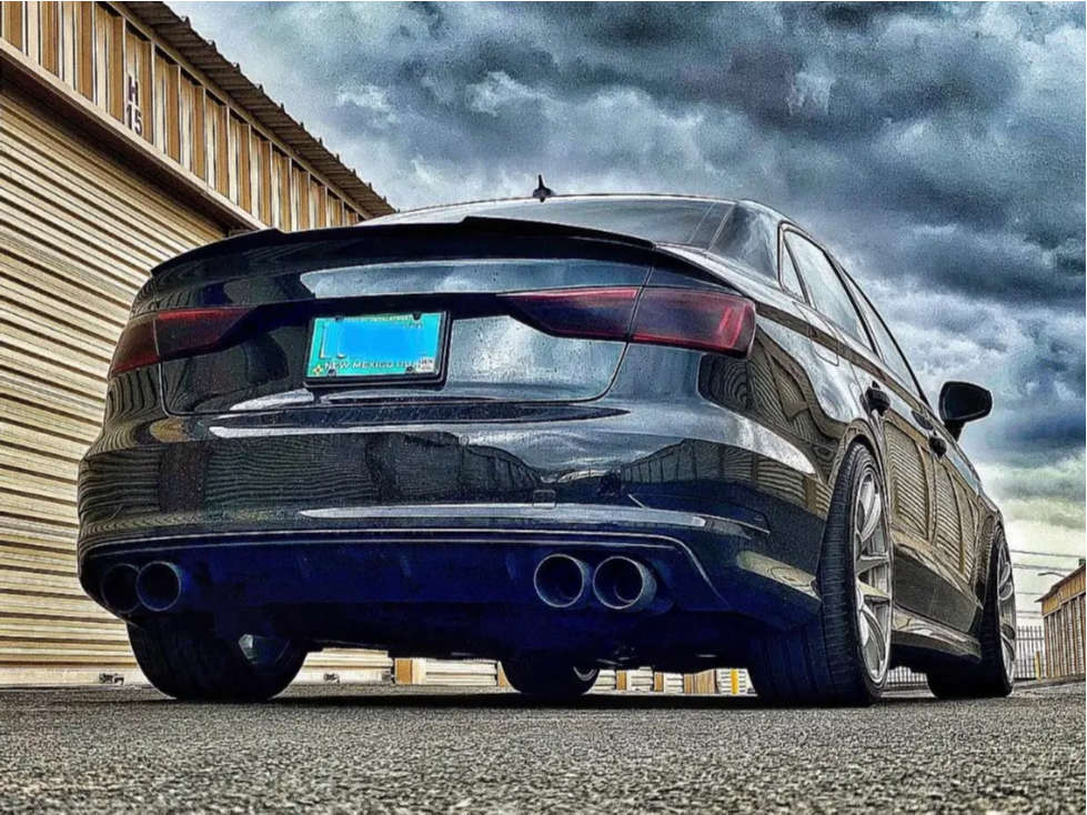 2016 Audi S3 with 18x9.5 35 Vors Tr4 and 255/35R18 Falken Azenis Fk510 ...