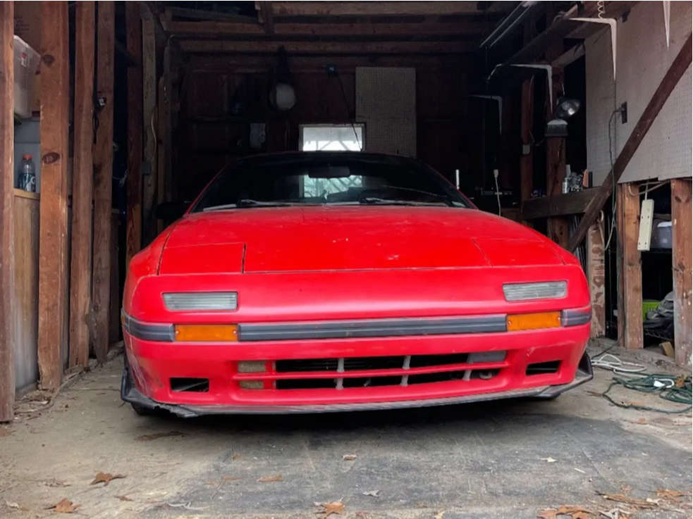 195 Rx7 1986 Mazda RX-7 with 15x7 38 Enkei Enkei92 and 195/60R15 Nexen N5000 ...