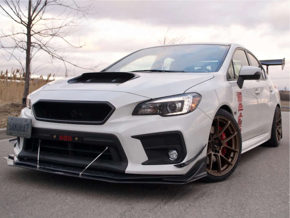 czダイヤ　オーバル　bi-color 2023 Subaru WRX Premium with 18x9.5 Work Emotion ZR10 and