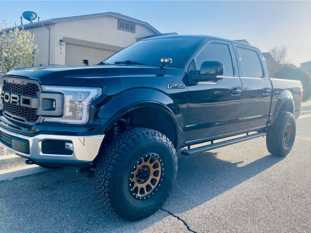 2018 Ford F-150 with 17x8.5 0 Method Nv and 37/12.5R17 BFGoodrich