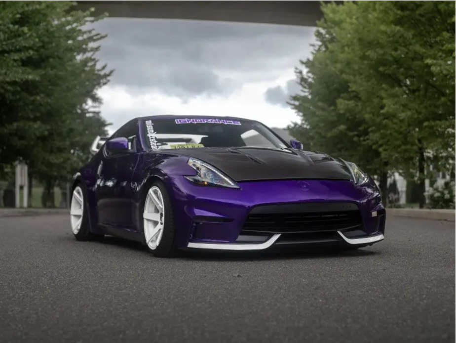 370z White Rims