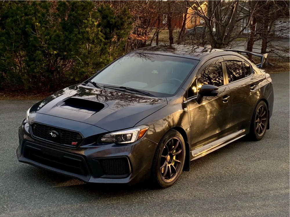 2019 Subaru WRX STI with 18x8.5 35 Superspeed Rf03rr and 245/40R18