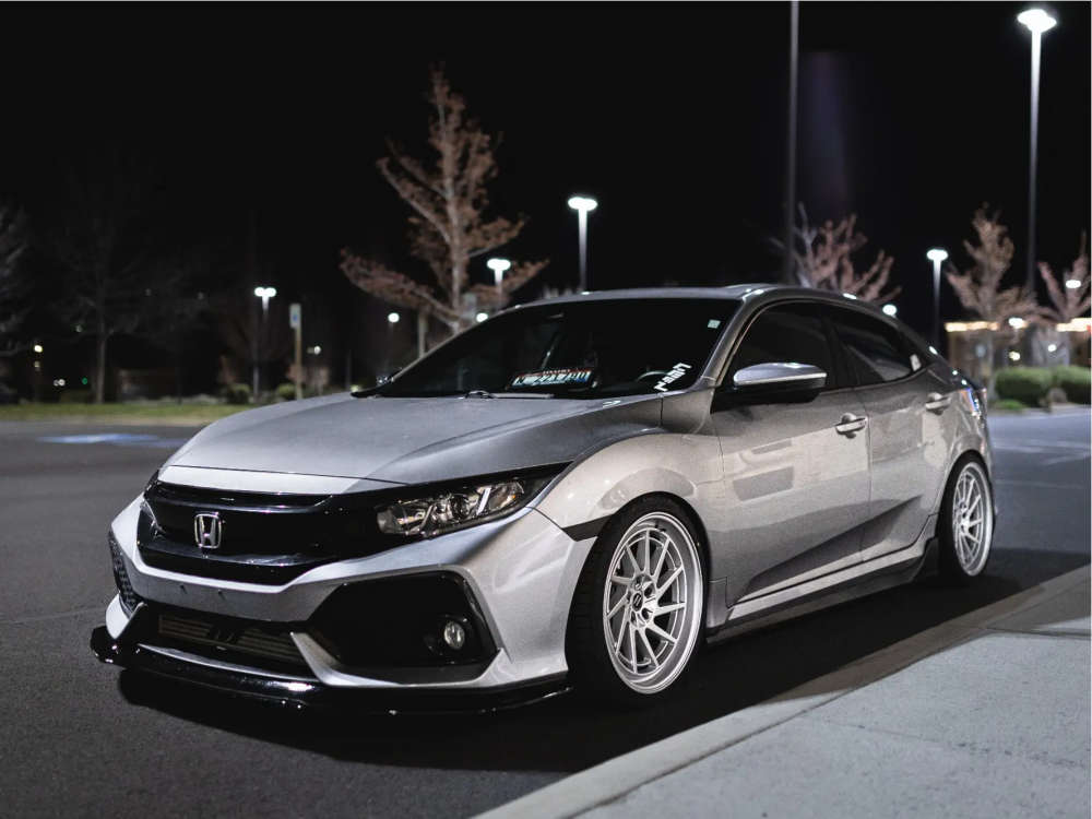 2019 Honda Civic with 19x9.5 33 Heritage Hokkaido-dir-c and 265