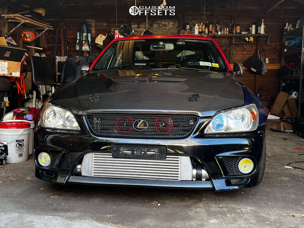 2002 Lexus IS300 with 18x8.5 44 SSR Gtx04 and 235/30R18 Toyo