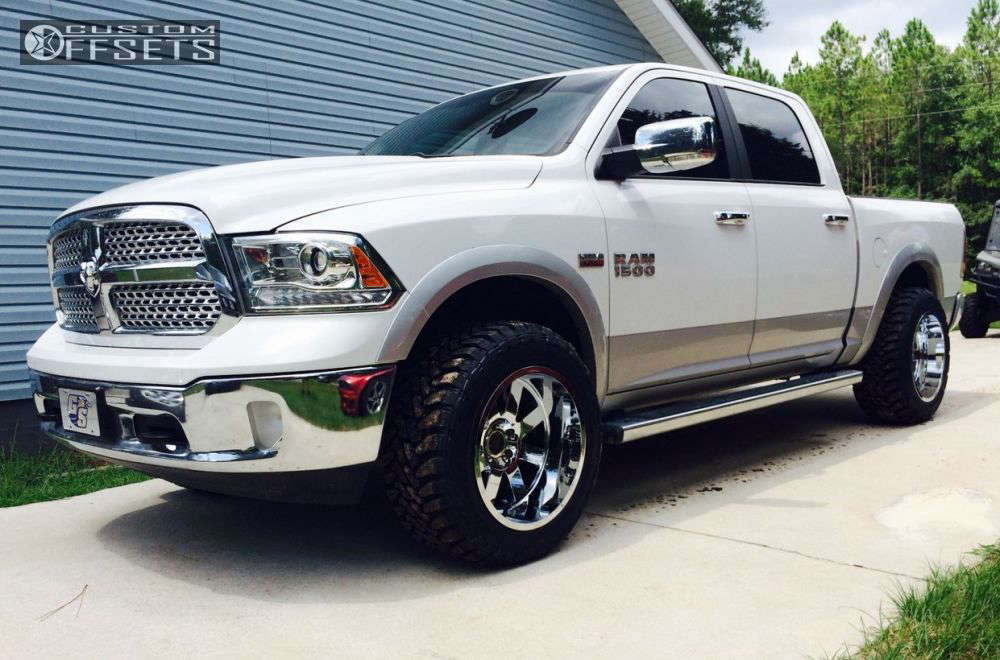 Ram Guide Steel 2013 Ram 1500 with 20x12 -44 Moto Metal MO962 and 33/12.5R20 Toyo Tires ...