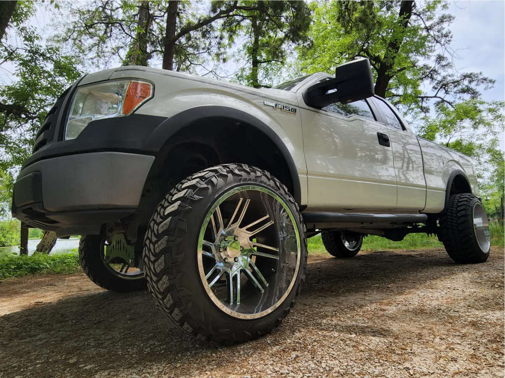 2010 Ford F150 with 24x14 81 ARKON OFFROAD DaVinci and 37/13.5R24