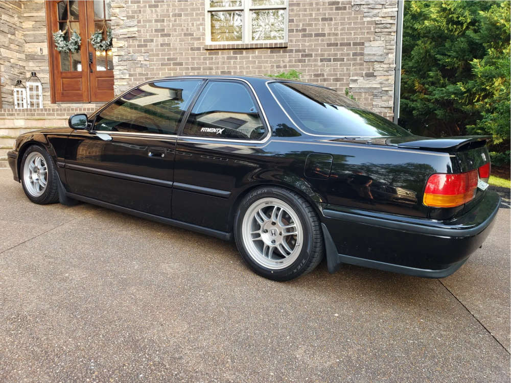 1993 Honda Accord with 16x7 43 Enkei Rpf1 and 205/50R16 Falken