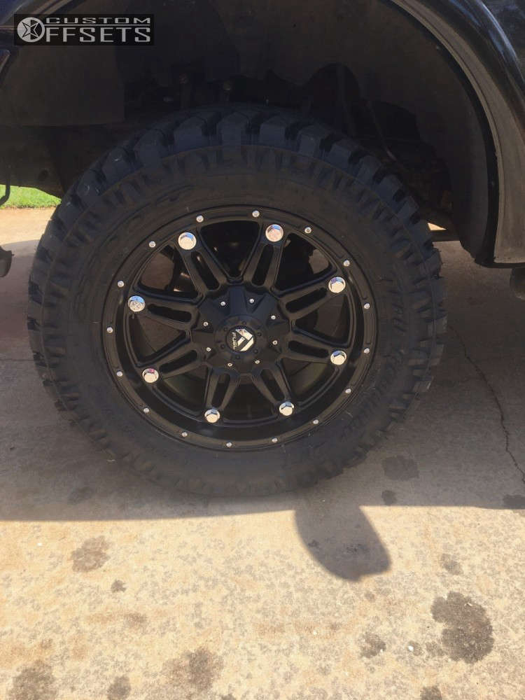 2001 Ford F150 with 20x9 12 Fuel Hostage and 305/55R20 Nitto Trail