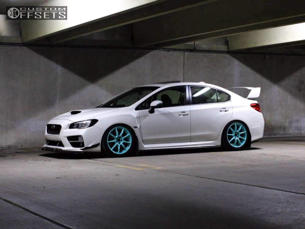 ☆SUBARU□インプレッサWRX STI□ENKEI□245/40R18□114.3-5H/18-8.5