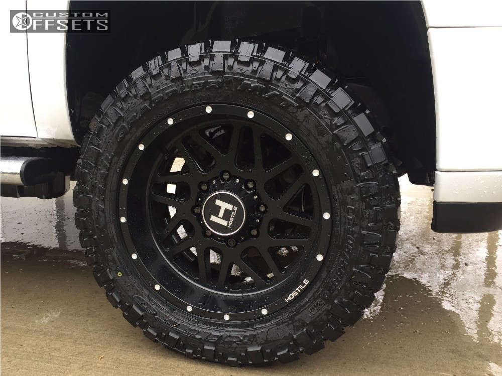 2012 Chevrolet Silverado 2500 HD with 20x10 19 Hostile Sprocket and