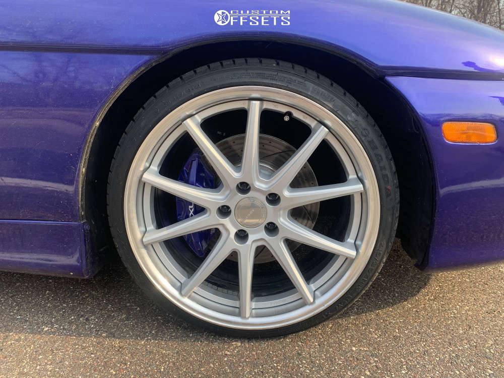 Sc300 Ruff Racing Wheels 1992 Lexus SC300 with 19x8.5 37 Work Gnosis Cv201 and 235/35R19 Haida ...