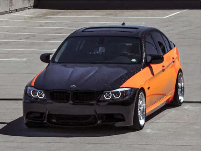 2011 BMW 328i XDrive with 18x8.5 35 Aodhan Ds08 and 225/45R18