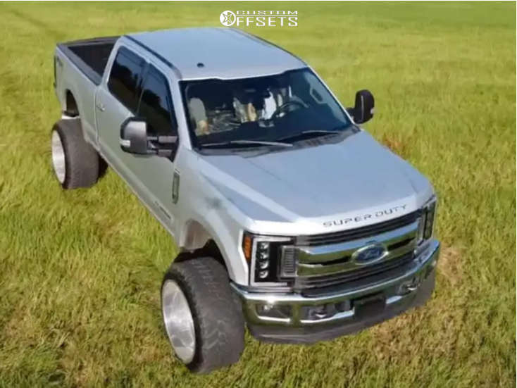 2017 Ford F250 Super Duty with 26x16 101 KG1 Trident and 38/15