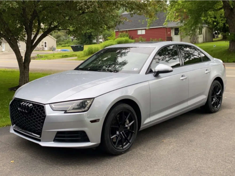 2017 Audi A4 Quattro with 18x8.5 43 TSW Neptune and 245/40R18