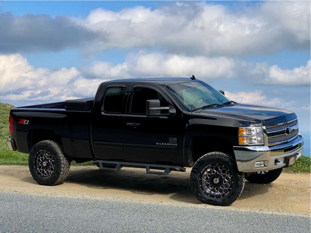 2013 Chevrolet Silverado 1500 with 20x9 0 Anthem OffRoad Avenger and