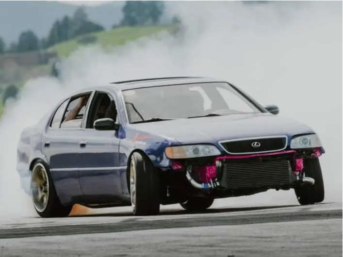 1993 Lexus GS300 with 18x8.5 35 XXR 555 and 235/40R18 Nitto Nt05