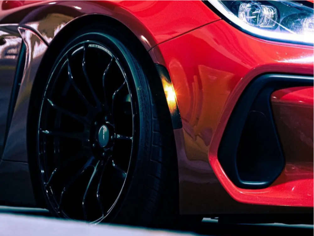 2022 Subaru BRZ with 18x9.5 38 AVID1 Av20 and 225/40R18 Vercelli