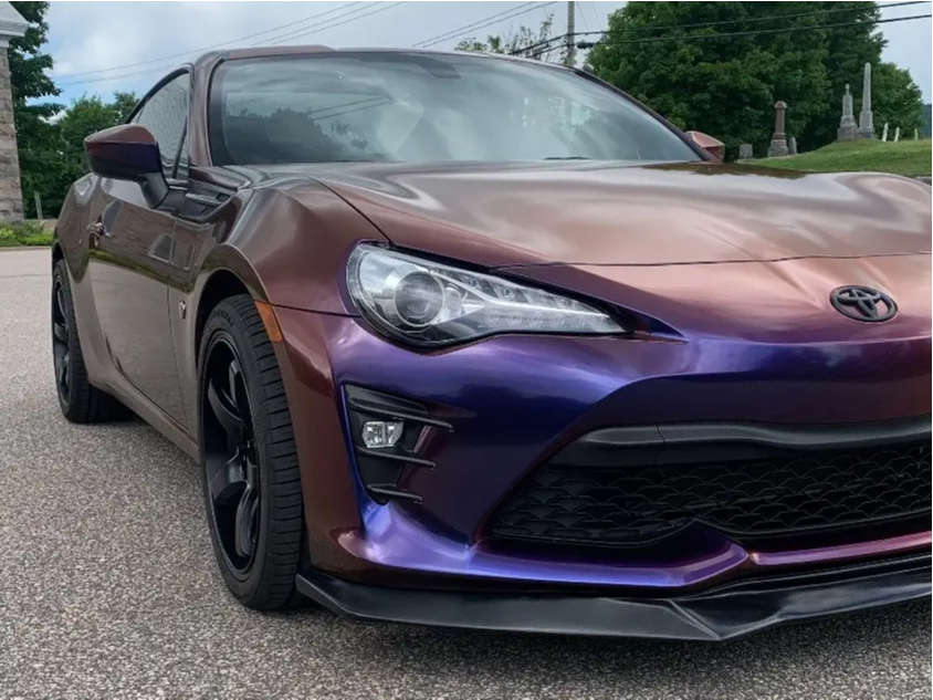 りあこ 2018 Toyota 86 with 18x8.5 35 XXR 555 and 255/35R18 Continental