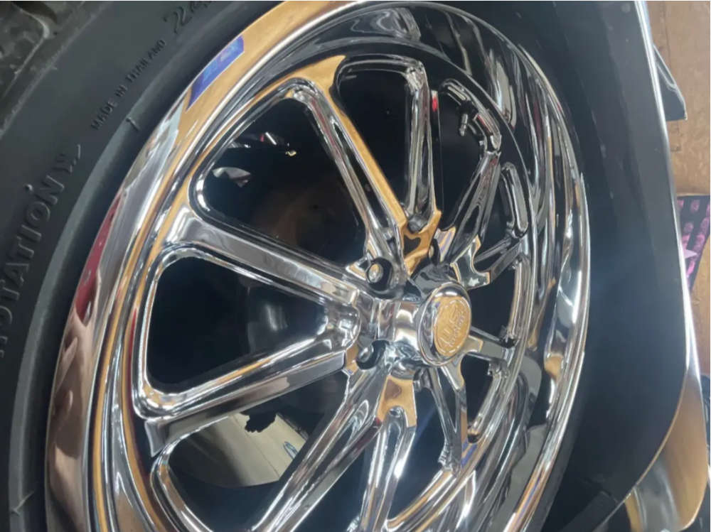 1964 Chevrolet Impala with 20x8.5 1 US Mags Rambler and 245/35R20 ...