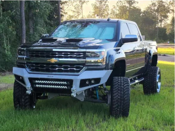 2018 Chevrolet Silverado 1500 with 24x14 -81 ARKON OFF-ROAD