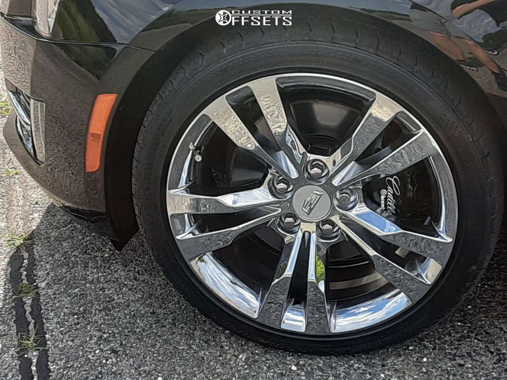 2015 Cadillac ATS with 18x8.5 40 4Play OE Wheels Ca15a and 235/40R18 ...