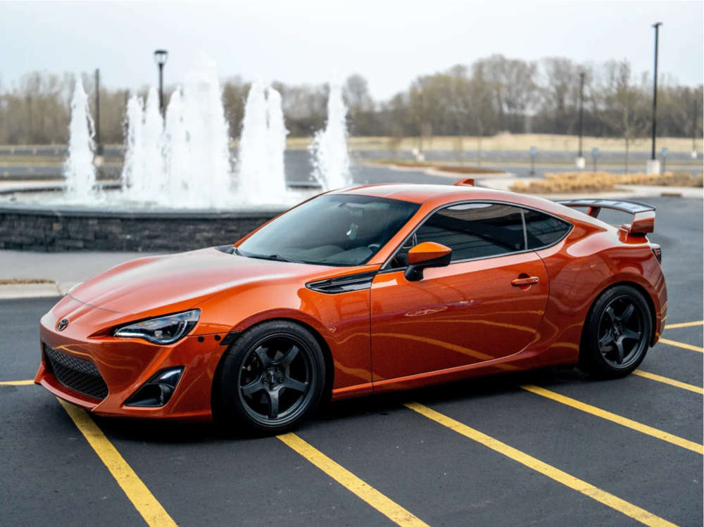 2015 Scion FR-S with 17x9 38 Gram Lights 57cr and 245/40R17