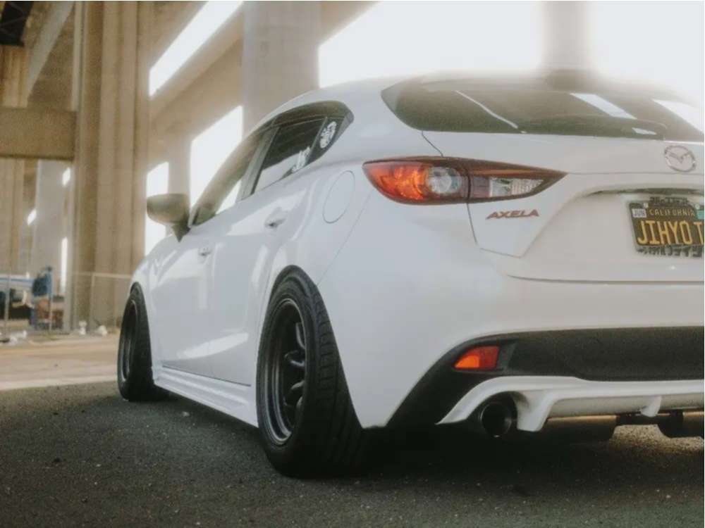 2016 Mazda 3 with 16x8 0 Watanabe Rs and 205/55R16 Achilles Atr Sport 2 ...