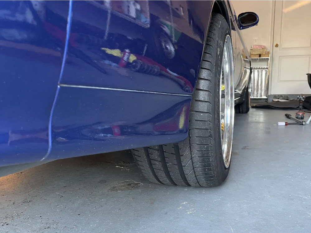 1997 Lexus SC400 with 18x9.5 45 CCW Classic and 255/40R18 Pirelli