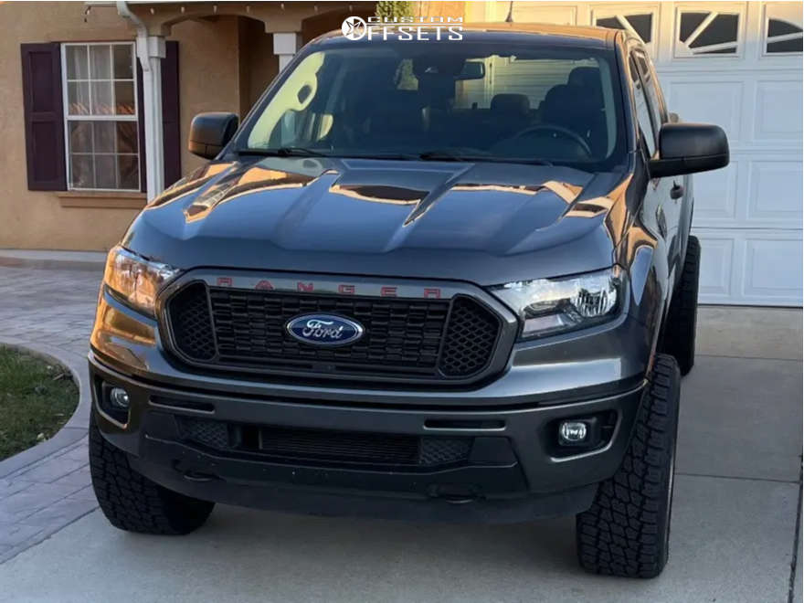 2020 Ranger Performance 2020 Ford Ranger with 20x10 -18 Fuel Tech and 265/60R20 Nitto Terra ...