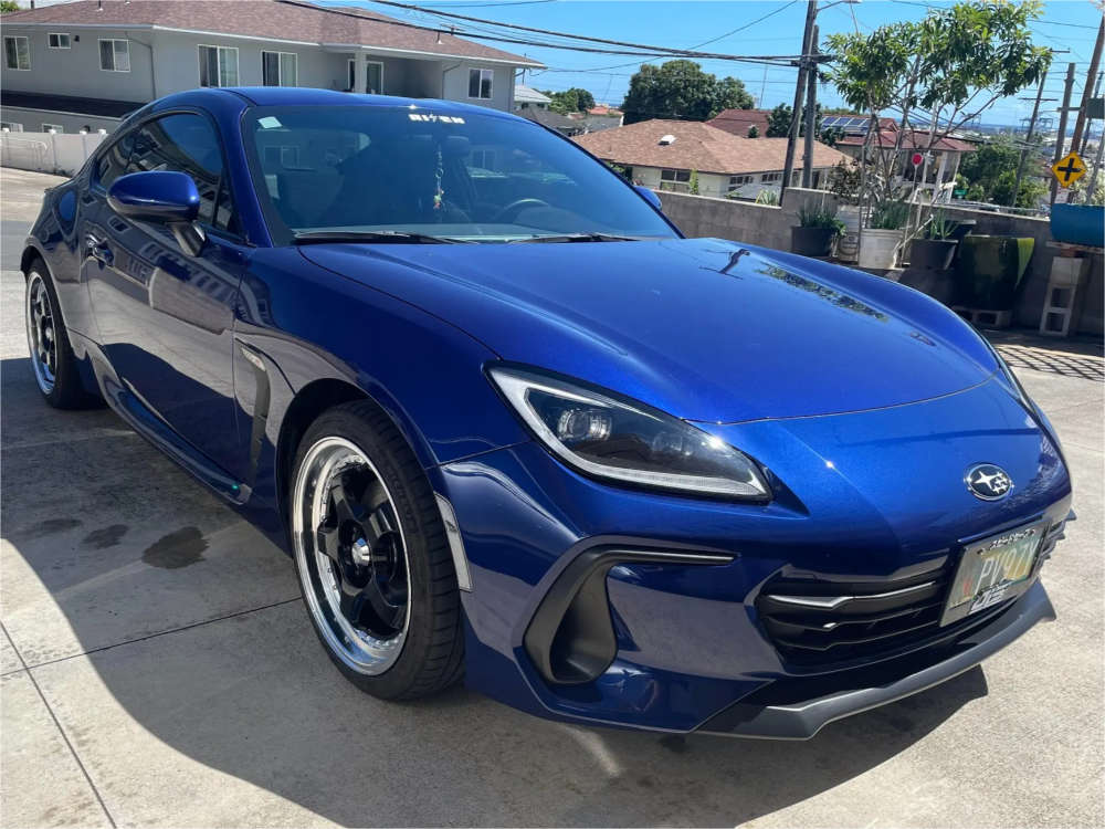 2022 Subaru BRZ with 18x8 42 Konig Ssm and 215/40R18 Michelin