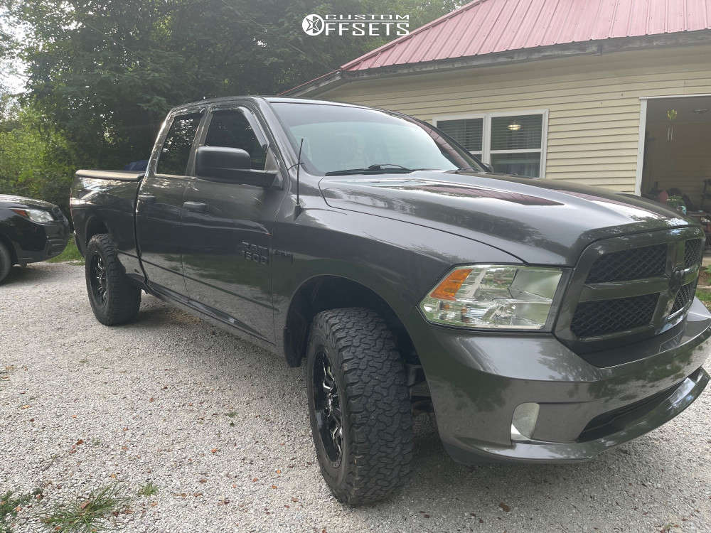 2014 Ram 1500 with 20x9 1 Fuel Sledge and 285/65R20 BFGoodrich All ...