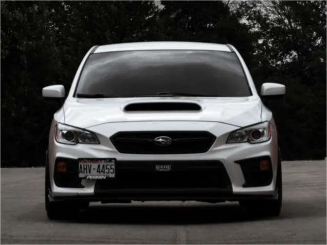 2018 Subaru WRX with 18x9 30 Shift Gear and 235/40R18 Falken