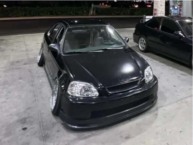 1997 Honda Civic with 16x8 15 Whistler Kr7 and 165/45R16 Achilles