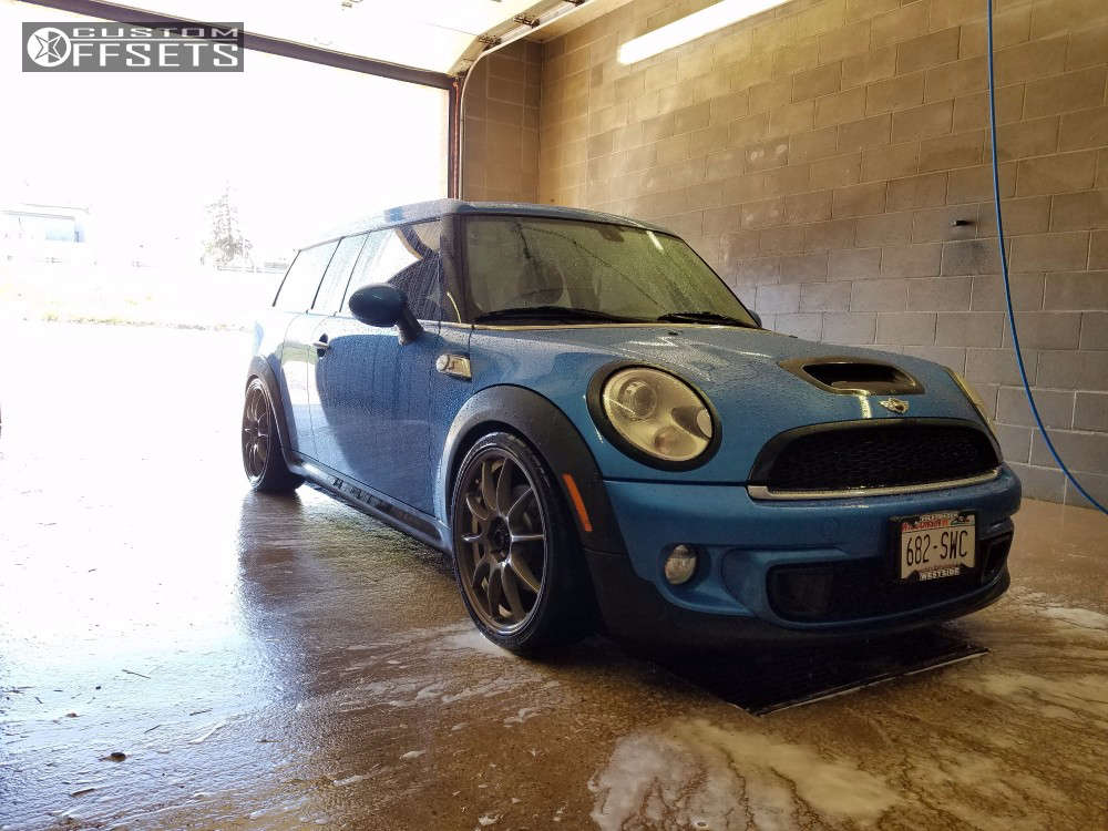 2011 Mini Cooper Wheel Offset Tucked Coilovers 235889 Custom Offsets